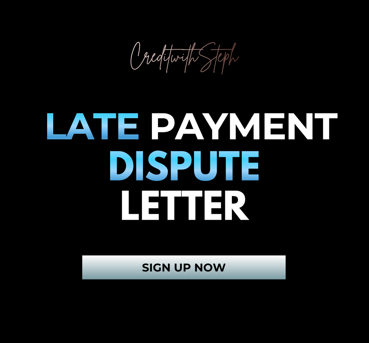 Late Payment Dispute Letter Kit