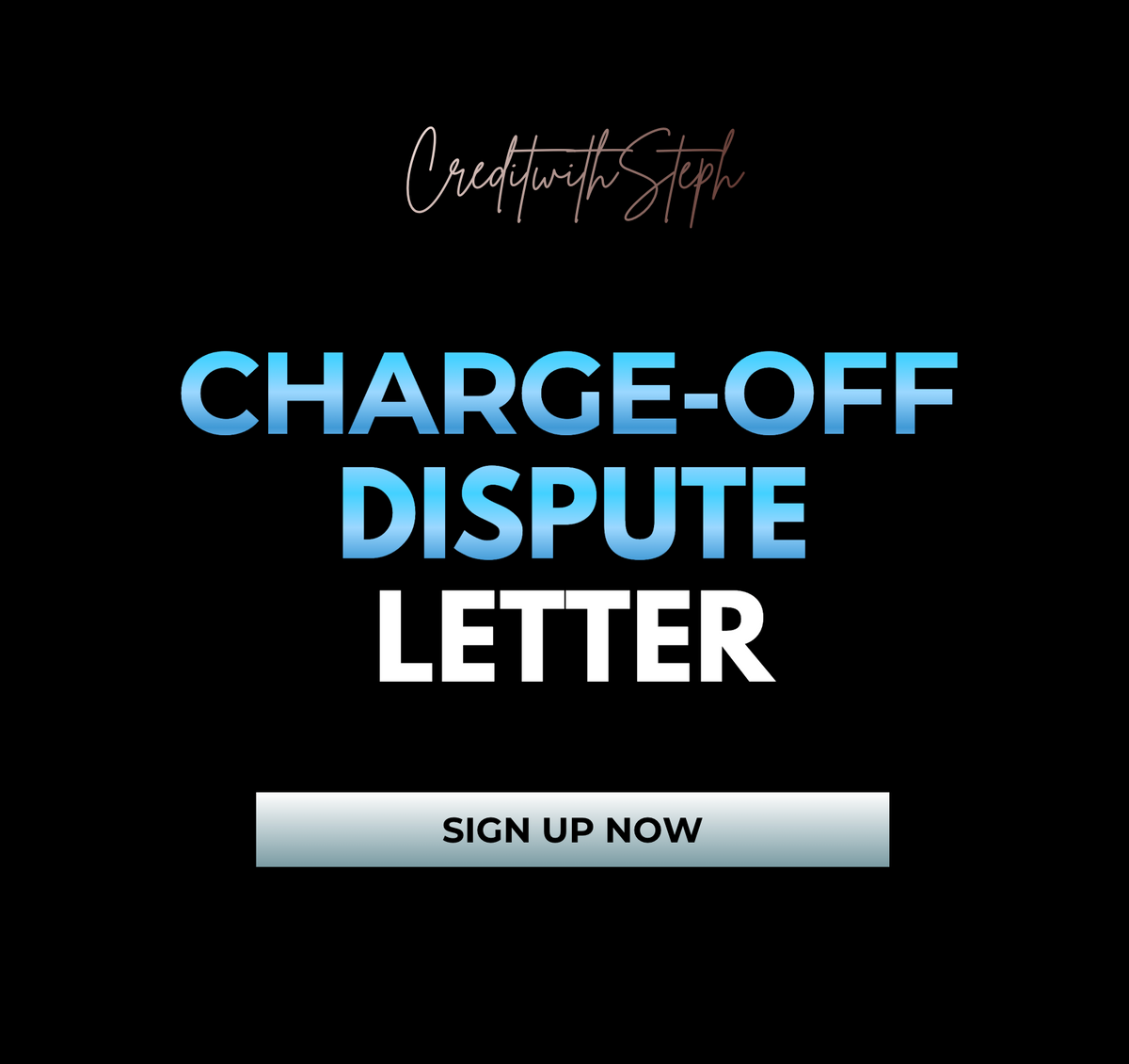 Charge-Off Dispute Letter Kit